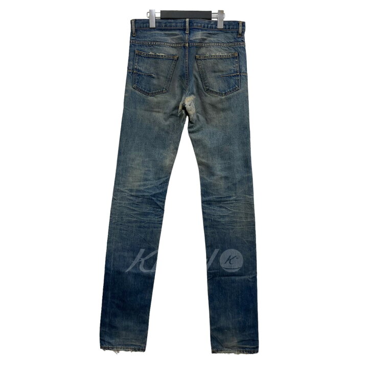 楽天市場】【中古】Dior Hommeエディ期 爪痕デニムパンツ インディゴ  