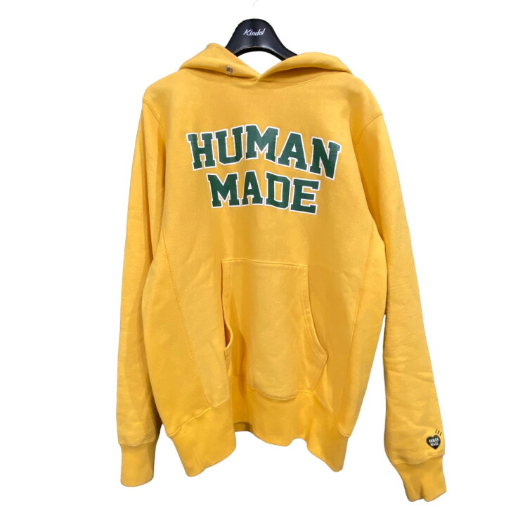 楽天市場】【中古】HUMAN MADEカレッジロゴプルオーバーパーカー  