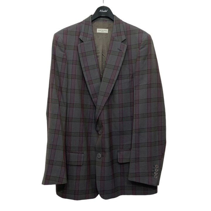 楽天市場】【中古】DRIES VAN NOTENLOVAT チェックテーラード 