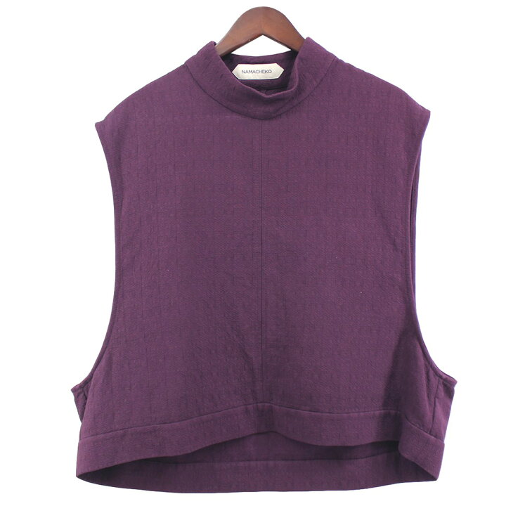 楽天市場】【中古】NAMACHEKO19SS VEST ベスト パープル サイズ：L 