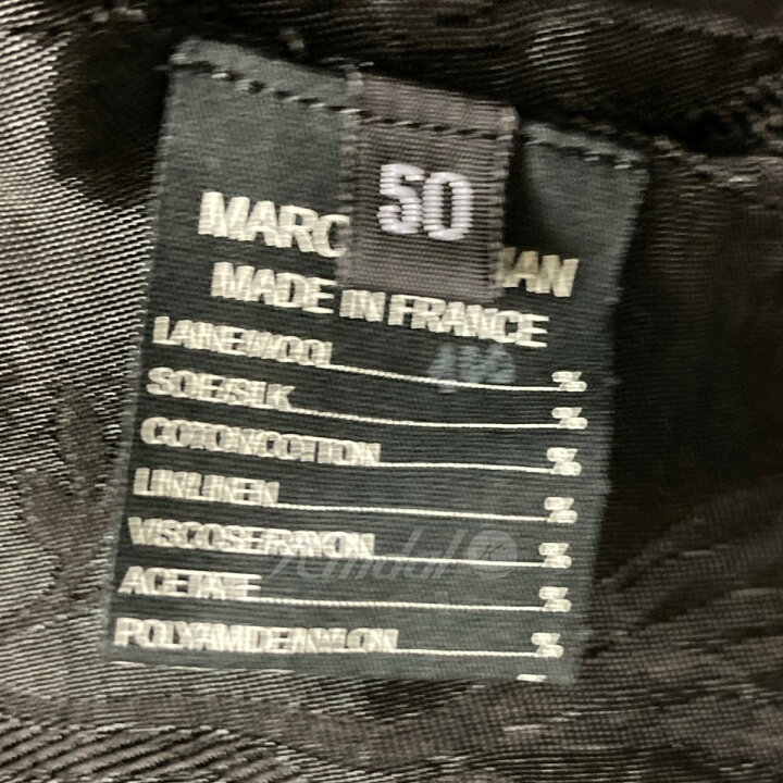 楽天市場】【中古】MARC LE BIHAN テーラードジャケット グレー サイズ  