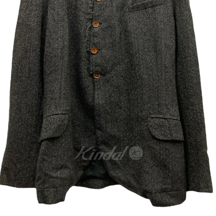 楽天市場】【中古】MARC LE BIHAN テーラードジャケット グレー サイズ  