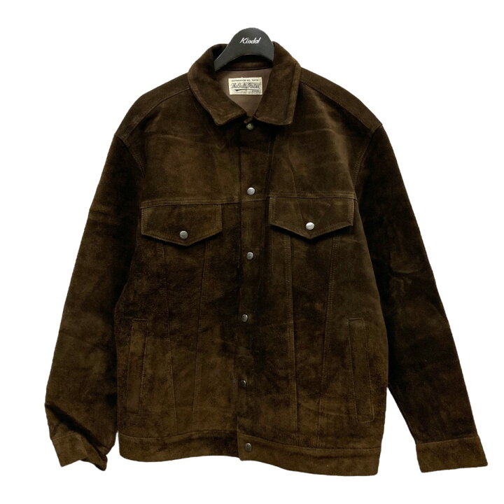 楽天市場】【中古】WACKO MARIA 21AW ｢SUEDE LEATHER TRUCKER JACKET  
