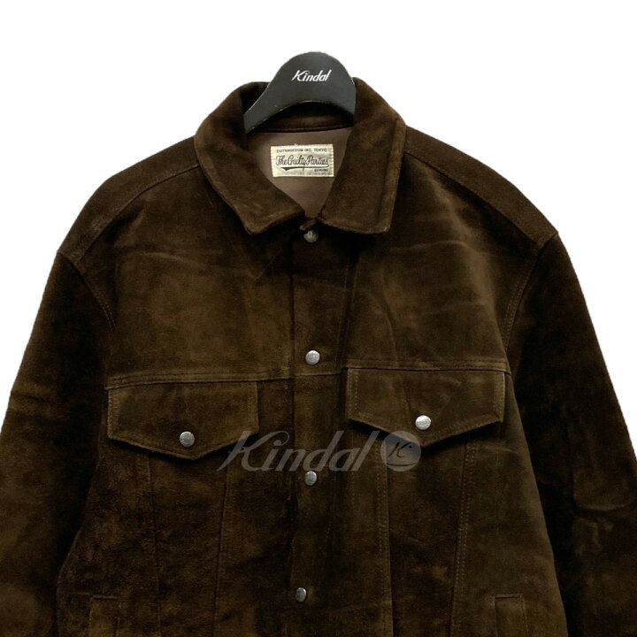 楽天市場】【中古】WACKO MARIA 21AW ｢SUEDE LEATHER TRUCKER JACKET 