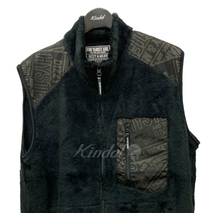 楽天市場】【中古】HYSTERIC GLAMOUR｢DIZZY＆MILKY柄ベスト」フリース 