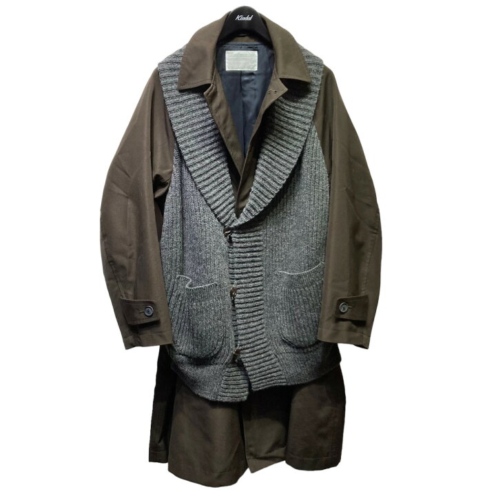 楽天市場】【中古】kolorWEサージドッキングコート 20WCM-C04104 