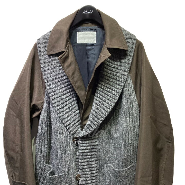 楽天市場】【中古】kolorWEサージドッキングコート 20WCM-C04104 