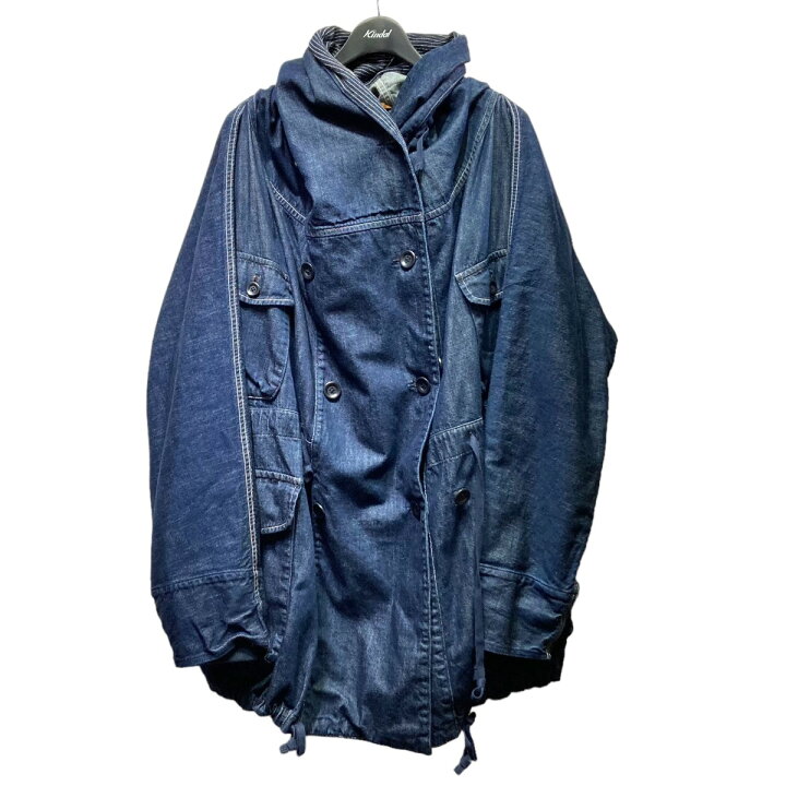 楽天市場】【中古】KAPITAL デニムコート EK-753 インディゴ サイズ：3  