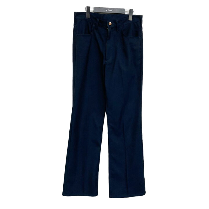 楽天市場】【中古】KOZABURO×Wranglerブーツカットスラックス ネイビー 
