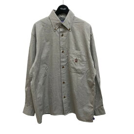 【中古】THE NORTH FACE PURPLE LABEL　FFFES Button Down Shirt シャツ NT3372N グレー サイズ：S 【221023】（ザノースフェイス　パープルレーベル）