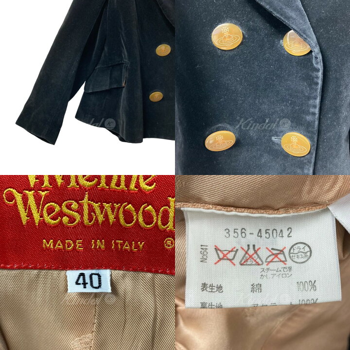 楽天市場】【中古】Vivienne Westwood プリンセスジャケット ブラック 
