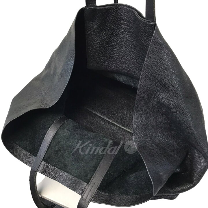 楽天市場】【中古】HYKE × CHACOLI レザートートバッグ ブラック 