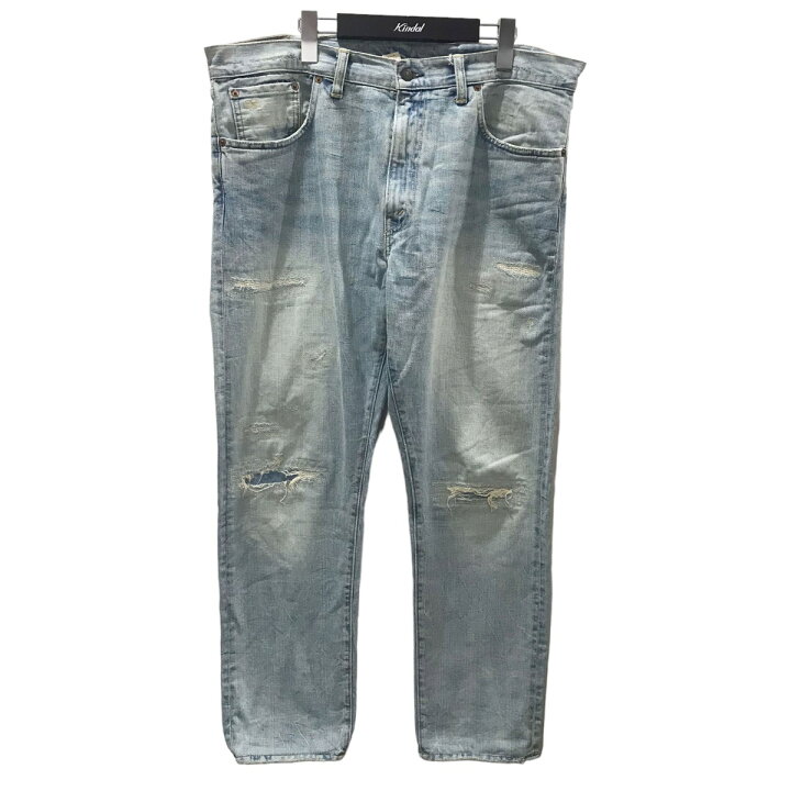 RRL ダメージリペアデニムパンツ