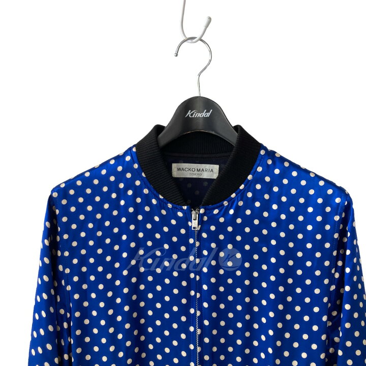 楽天市場】【中古】WACKO MARIAドット柄 ジップアップジャケット