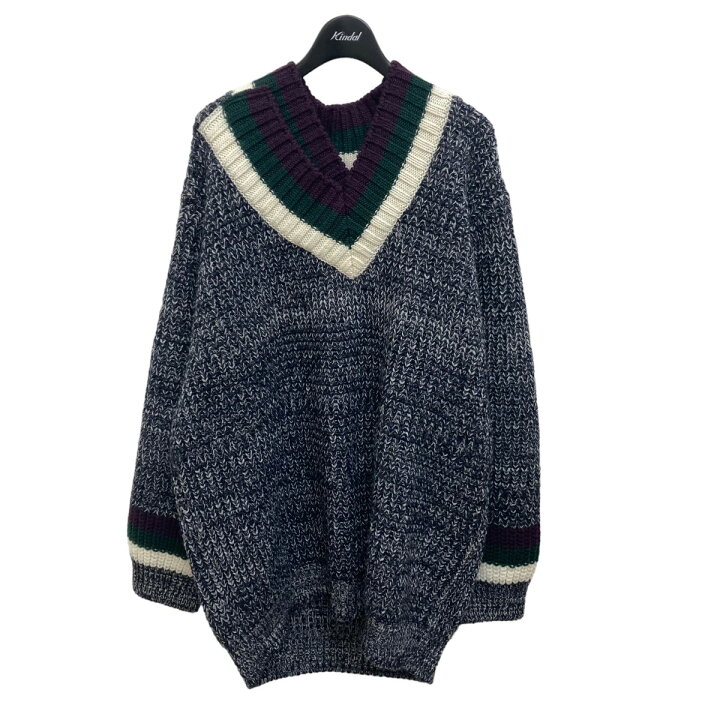 kolor Vネックニット 