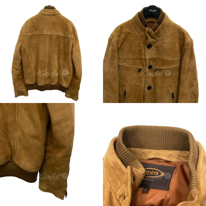 楽天市場】【中古】TOD`S スウェードレザージャケット X1M31239930 