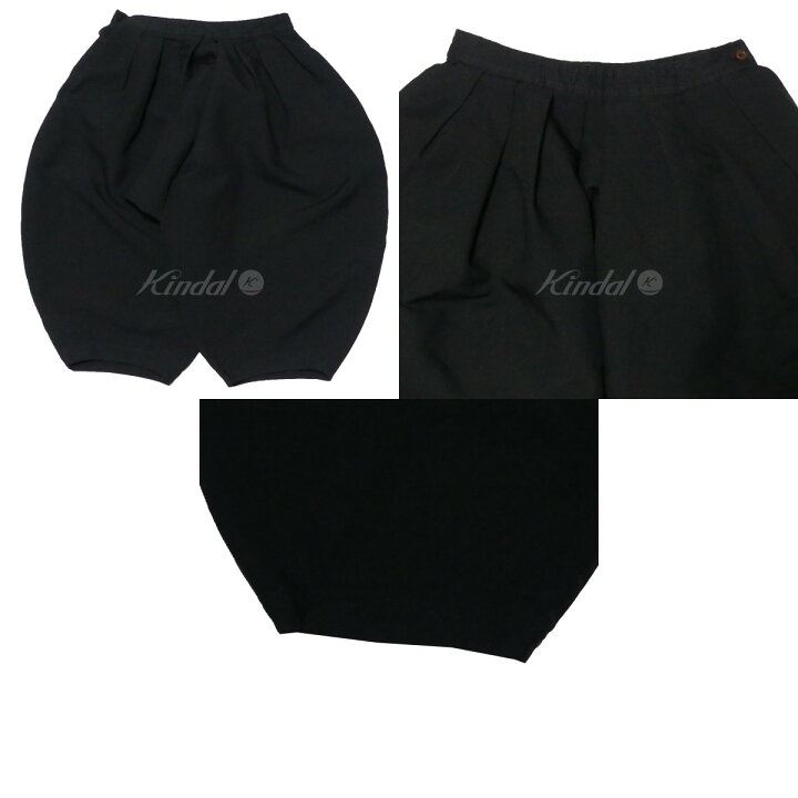 楽天市場】【中古】COMME des GARCONS変形 サルエルパンツ ブラック 