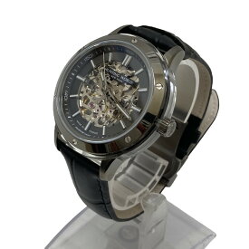 【中古】HUNTING WORLD　HW030 SAPPHIRE CASE 自動巻き腕時計 シルバー×ネイビー 【241023】（ハンティングワールド）