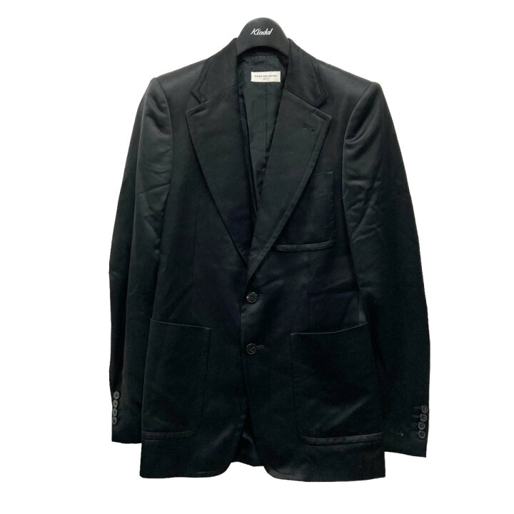 楽天市場】【中古】DRIES VAN NOTEN テーラードジャケット ブラック 