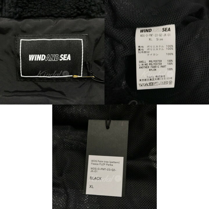 楽天市場】【中古】WIND AND SEA WDS Palm tree Fleese JK フリース 