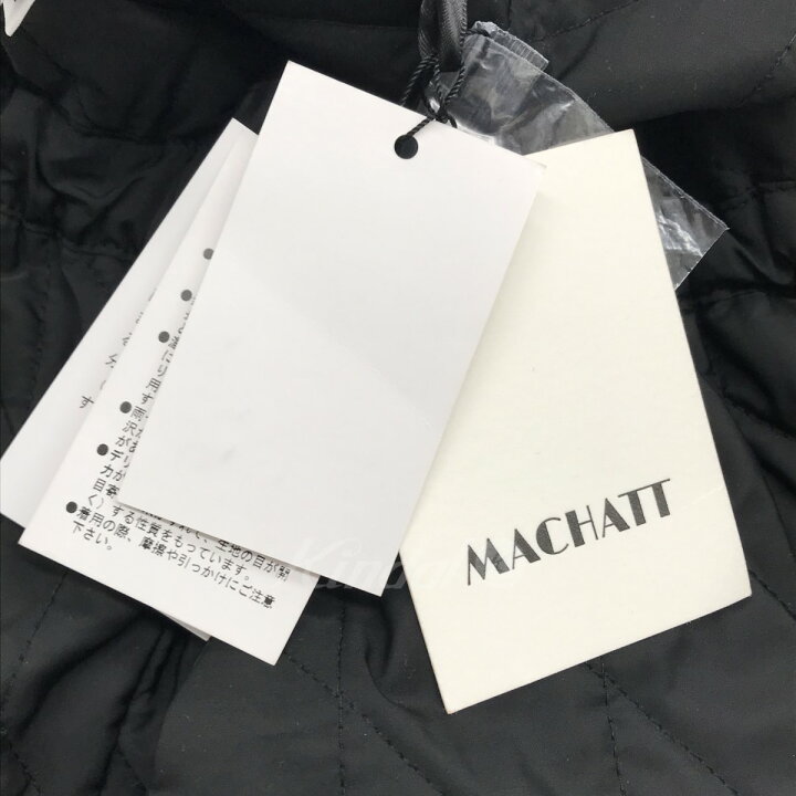 楽天市場】【中古】machattキルティングパンツ 21020417-2 ブラック 