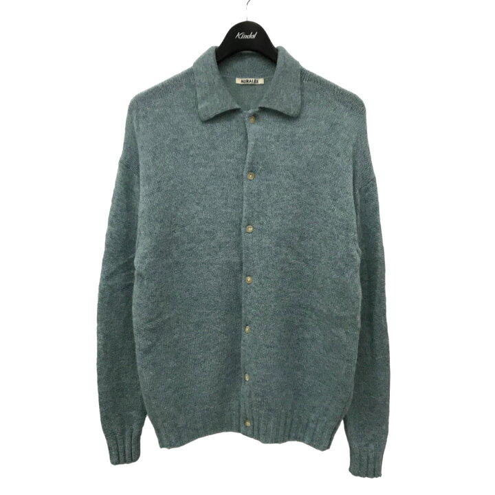 24AW SHETLAND WOOL CASHMERE KNIT CARDIG 