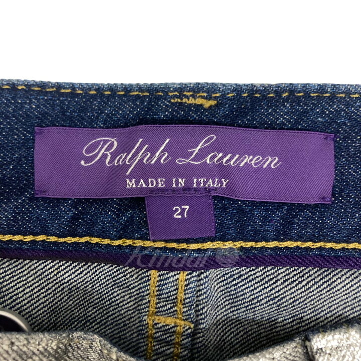 楽天市場】【中古】RALPH LAUREN PurpleLabelコーティングデニムパンツ 