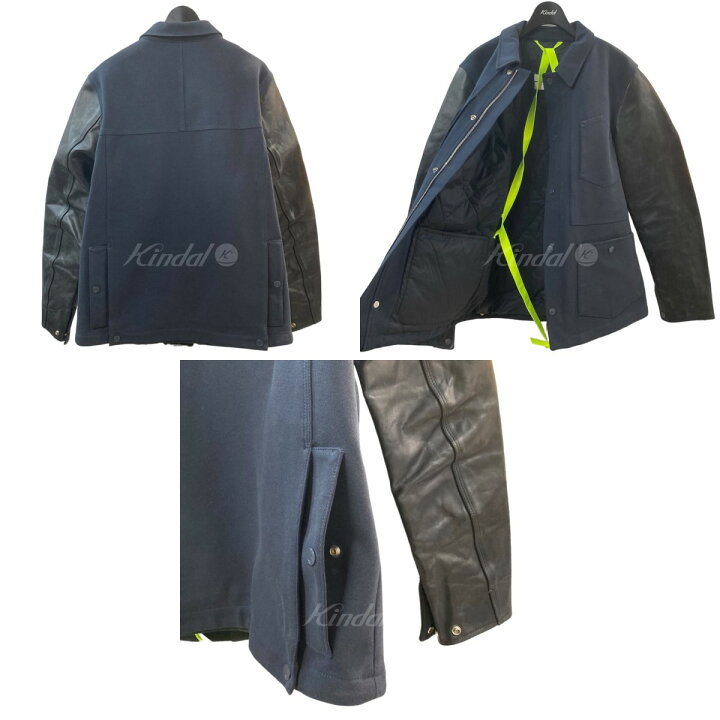 楽天市場】【中古】OAMC「DIRECTOR COAT」袖レザー切替ジャケット 