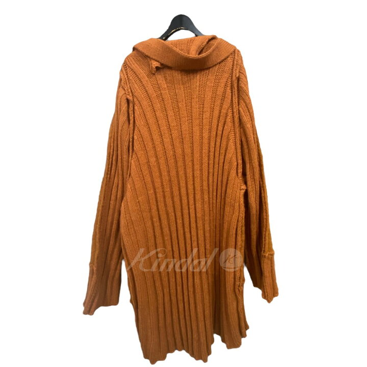 楽天市場】【中古】BASEMARKニットカーディガン オレンジ サイズ 
