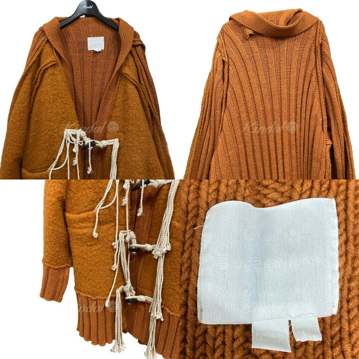 楽天市場】【中古】BASEMARKニットカーディガン オレンジ サイズ 