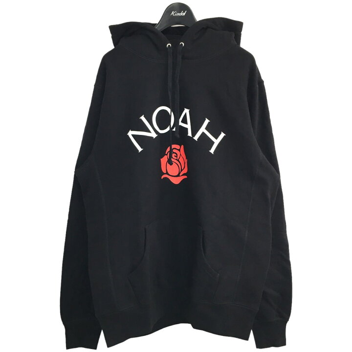 NOAH ノア パーカー ブラック Lサイズ（ノア（NOAH）リバーシブル 