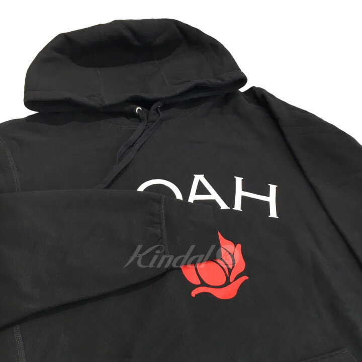 楽天市場】【中古】Noah ローズロゴパーカー ブラック サイズ：L 