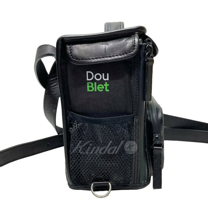 楽天市場】【中古】doubletSQUARE LEATHER BAG S ショルダーバッグ  