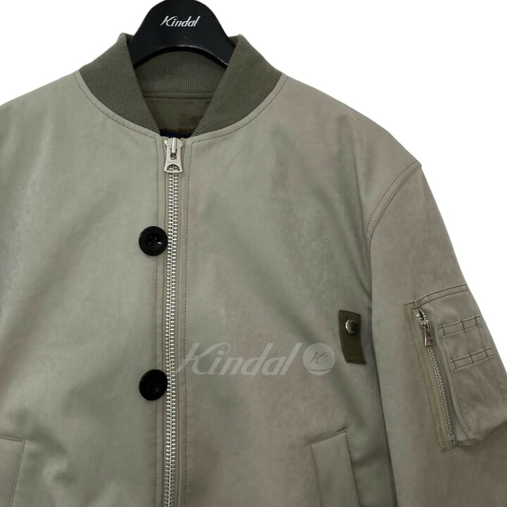 楽天市場】【中古】sacai23AW Faux Suede Mix Blouson ジャケット 23 