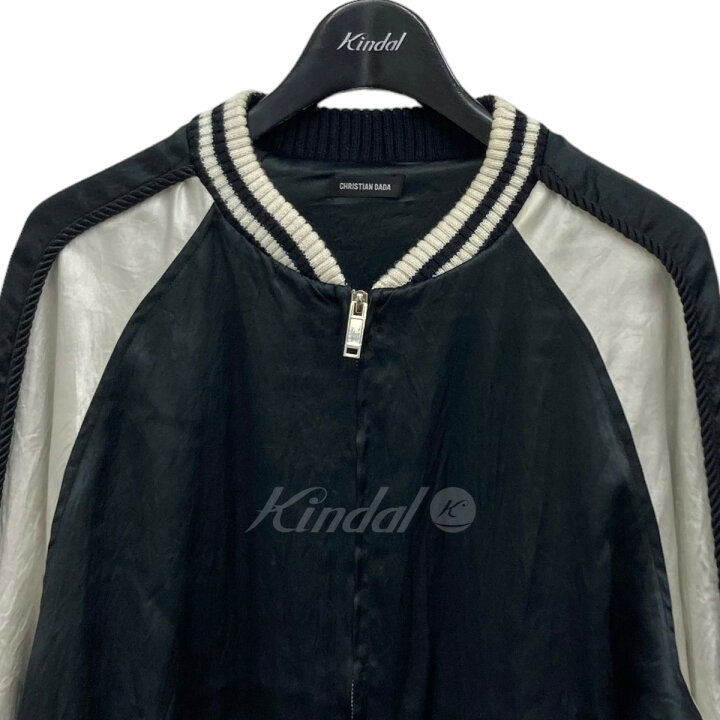 楽天市場】【中古】CHRISTIAN DADA スカジャン ブラック サイズ：44 