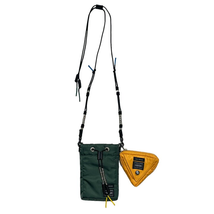 楽天市場】【中古】TOGA PORTER ショルダーバッグ グリーン×イエロー  