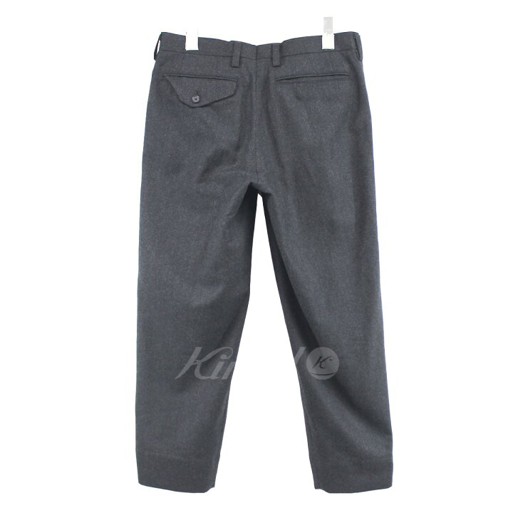 楽天市場】【中古】kolor21AW ZIPポケットテーパードパンツ D グレー 