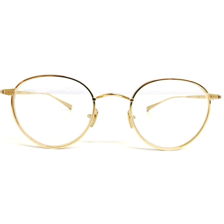 楽天市場】【中古】EYEVAN creston 眼鏡 ゴールド サイズ：46□21-145 