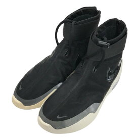 【中古】FEAR OF GOD×NIKE　｢NIKE AIR SHOOT AROUND｣ハイカットスニーカー ブラック サイズ：27．5cm 【251023】（フィア オブ ゴッド×ナイキ）