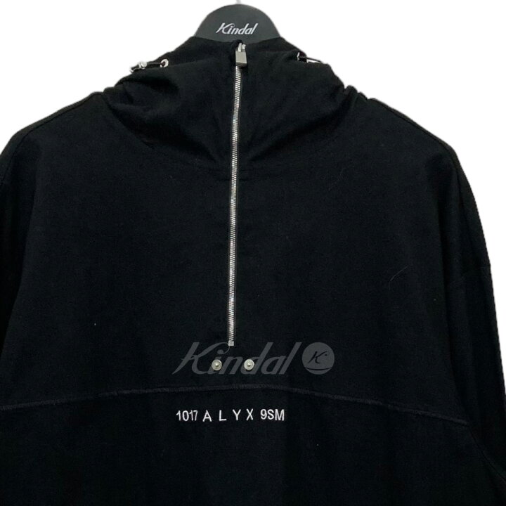 楽天市場】【中古】1017 ALYX 9SM ロゴハーフジップパーカー 