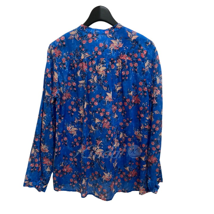 楽天市場】【中古】ISABEL MARANT ETOILE 総柄ブラウス ブルー サイズ 