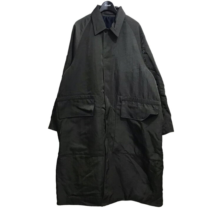 楽天市場】【中古】OUAT「mac coat」ナイロンツイルコート グレー 