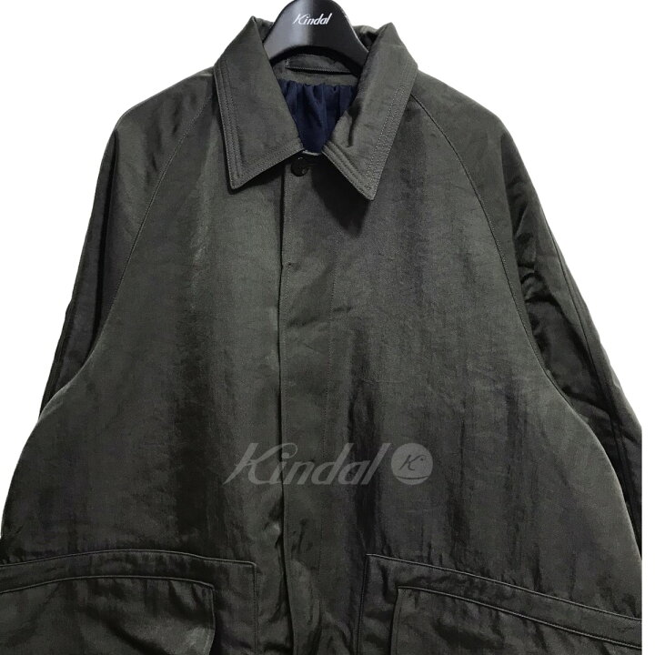 楽天市場】【中古】OUAT「mac coat」ナイロンツイルコート グレー 