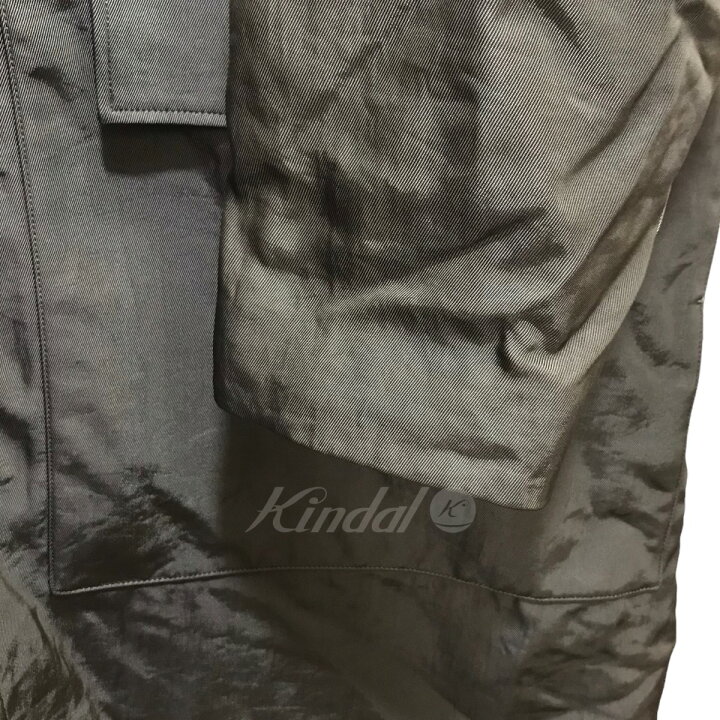 楽天市場】【中古】OUAT「mac coat」ナイロンツイルコート グレー 