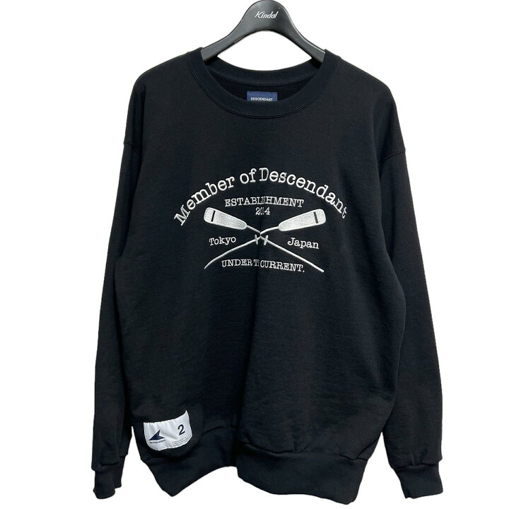 楽天市場】【中古】DESCENDANT 2023SS CROSS PADDLE CREW NECK 