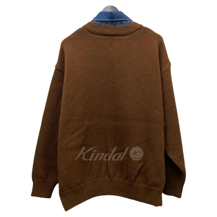 楽天市場】【中古】SOFTHYPHEN ｢DENIM MIX CARDIGAN｣デニムミックス  