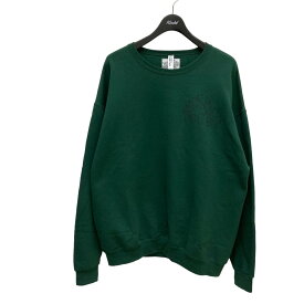 【中古】WACKO MARIA　NECK FACE CREW NECK SWEAT SHIRT グリーン サイズ：XL 【271023】（ワコマリア）