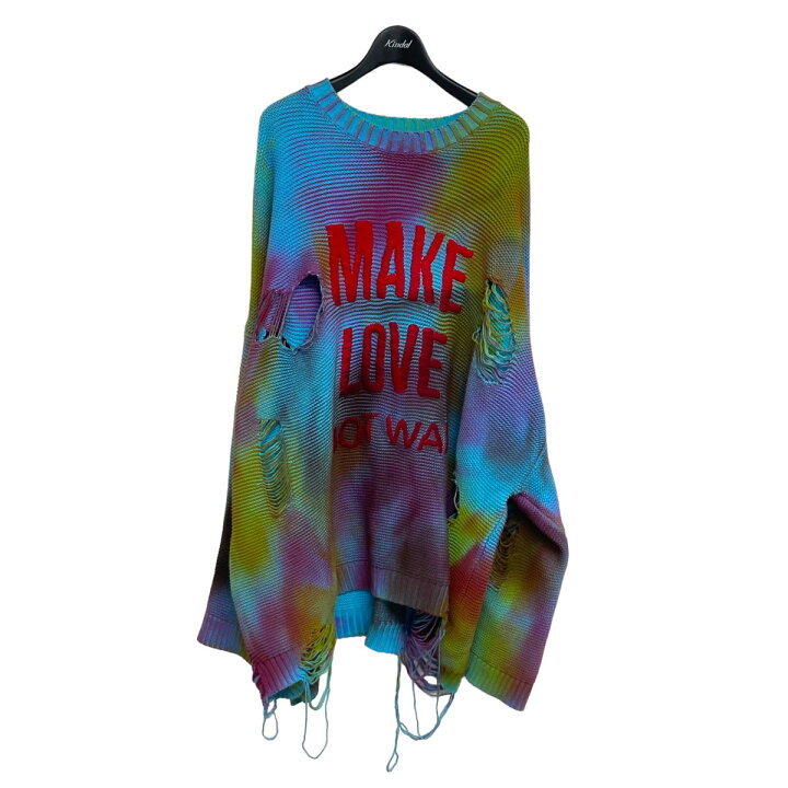 楽天市場】【中古】TTT MSW2023SS 「Make Love Over Size Damage Knit 