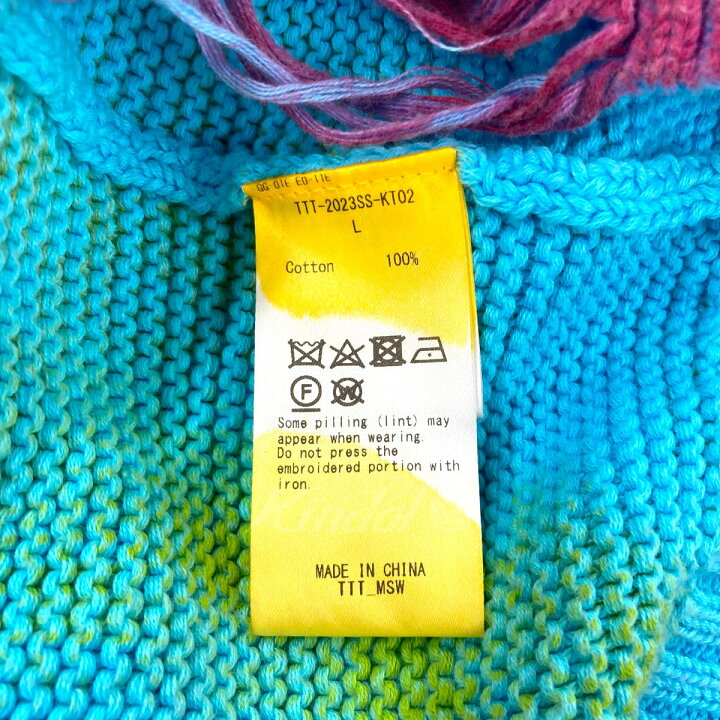 楽天市場】【中古】TTT MSW2023SS 「Make Love Over Size Damage Knit 