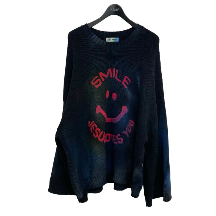 楽天市場】【中古】TTT MSW2023SS 「SMILE OVER SIZE KNIT」 オーバー 